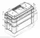 Fig. 01 - Modular and stackable tray assembly