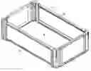 Fig. 01 - Locking arrangements for side walls of rigid, foldable or collapsible boxes