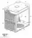 Fig. 02 - Lightweight stackable horizontal dispensing container