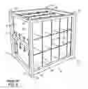 Fig. 03 - Lightweight stackable horizontal dispensing container