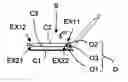Fig. 01 - Sequencing device for deploying a structure as a function of the kinematics of one mobile body thereof
