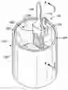 Fig. 01 - Magnetic paint brush holder