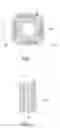 Fig. 02 - Concealable chip leadframe unit structure