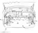 Fig. 01 - Removable storage shelf for a vehicle storage compartment