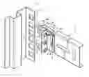 Fig. 01 - Bracket positioning structure for a slide