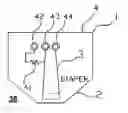 Fig. 01 - Diaper wetness annunciator system