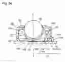 Fig. 33 - Track ball device and electronic apparatus using the same