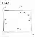 Fig. 06 - Acoustic wave touch detecting apparatus
