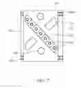 Fig. 09 - Printhead assembly with combined securing and mounting arrangement for components