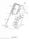Fig. 49 - Printhead assembly with combined securing and mounting arrangement for components