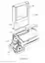 Fig. 35 - Inkjet printer cradle with integrated cartridge engaging mechanism