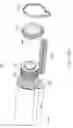 Fig. 110 - Cradle unit having pivotal electrical contacts for electrically engaging with a pagewidth printhead cartridge
