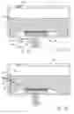 Fig. 37 - Cradle unit having pivotal electrical contacts for electrically engaging with a pagewidth printhead cartridge