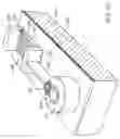 Fig. 46 - Cradle unit having pivotal electrical contacts for electrically engaging with a pagewidth printhead cartridge