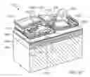 Fig. 41 - Cover assembly for a cradle unit having an ink refilling capabilities