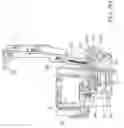 Fig. 84 - Cover assembly for a cradle unit having an ink refilling capabilities