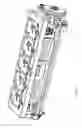 Fig. 08 - Refill unit for simultaneously engaging with, and opening inlet valve to, an ink cartridge