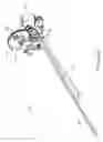 Fig. 45 - Refill unit for simultaneously engaging with, and opening inlet valve to, an ink cartridge