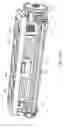 Fig. 48 - Refill unit for simultaneously engaging with, and opening inlet valve to, an ink cartridge
