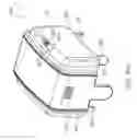 Fig. 53 - Refill unit for simultaneously engaging with, and opening inlet valve to, an ink cartridge