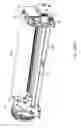 Fig. 43 - Refill unit for engaging with, and closing the outlet valve from an ink storage compartment
