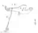 Fig. 47 - Refill unit for engaging with, and closing the outlet valve from an ink storage compartment