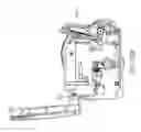 Fig. 52 - Refill unit for engaging with, and closing the outlet valve from an ink storage compartment