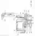 Fig. 84 - Pagewidth printhead cartridge having a longitudinally extending electrical contact
