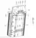 Fig. 44 - Printhead assembly with multiple fluid supply connections