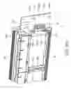 Fig. 44 - Printhead assembly with power, data and fluid connections