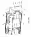 Fig. 44 - Printhead assembly with fluid supply connections