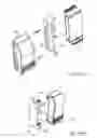 Fig. 46 - Printhead assembly with fluid supply connections