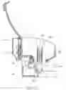 Fig. 22 - Inkjet printer cartridge refill dispenser system with variably positioned outlets