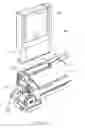 Fig. 35 - Inkjet printer cartridge refill dispenser system with variably positioned outlets