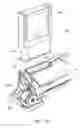 Fig. 35 - Inkjet printer cradle with compressed air delivery system