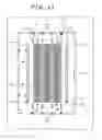 Fig. 35 - Structure of liquid crystal display device for easy assembly and disassembly