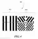 Fig. 05 - Variable frequency chevron in printed media reference pattern to improve servo demodulation