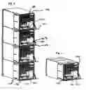 Fig. 05 - Computing housing for blade server with network switch