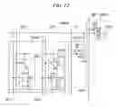 Fig. 12 - Content addressable memory including main-match lines and sub-match lines