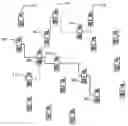 Fig. 01 - Network using randomized time division duplexing