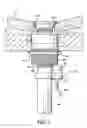 Fig. 03 - Optical coupler for use with light-transmissive above-counter sinks