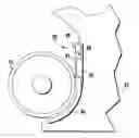 Fig. 01 - Spring loaded plastic toner seal retainer
