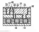 Fig. 01 - Semiconductor device manufacturing method that includes forming a wiring pattern with a mask layer that has a tapered shape