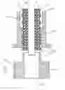Fig. 01 - Connector and coaxial cable with outer conductor cylindrical section axial compression connection