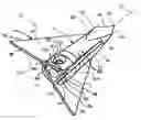 Fig. 01 - Broadhead with reversible offset blades