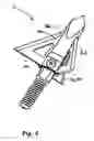 Fig. 04 - Broadhead with reversible offset blades
