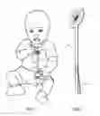Fig. 02 - Soft disposable pacifier attacher