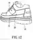 Fig. 12 - Ventilated shoe with protection sheet