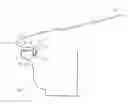 Fig. 01 - Clip for clipping a gutter cap to a gutter