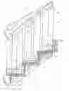 Fig. 01 - Adjustable stair stringer and railing